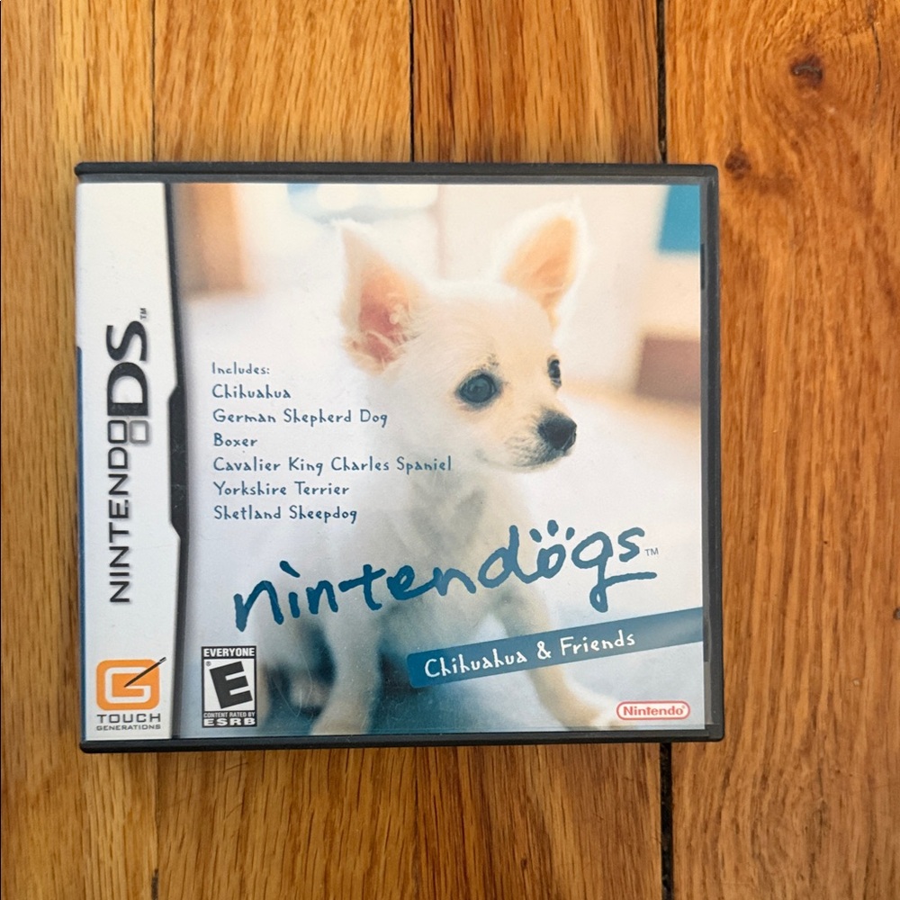 Nintendo Nintendogs: Chihuahua & Friends - White and Blue